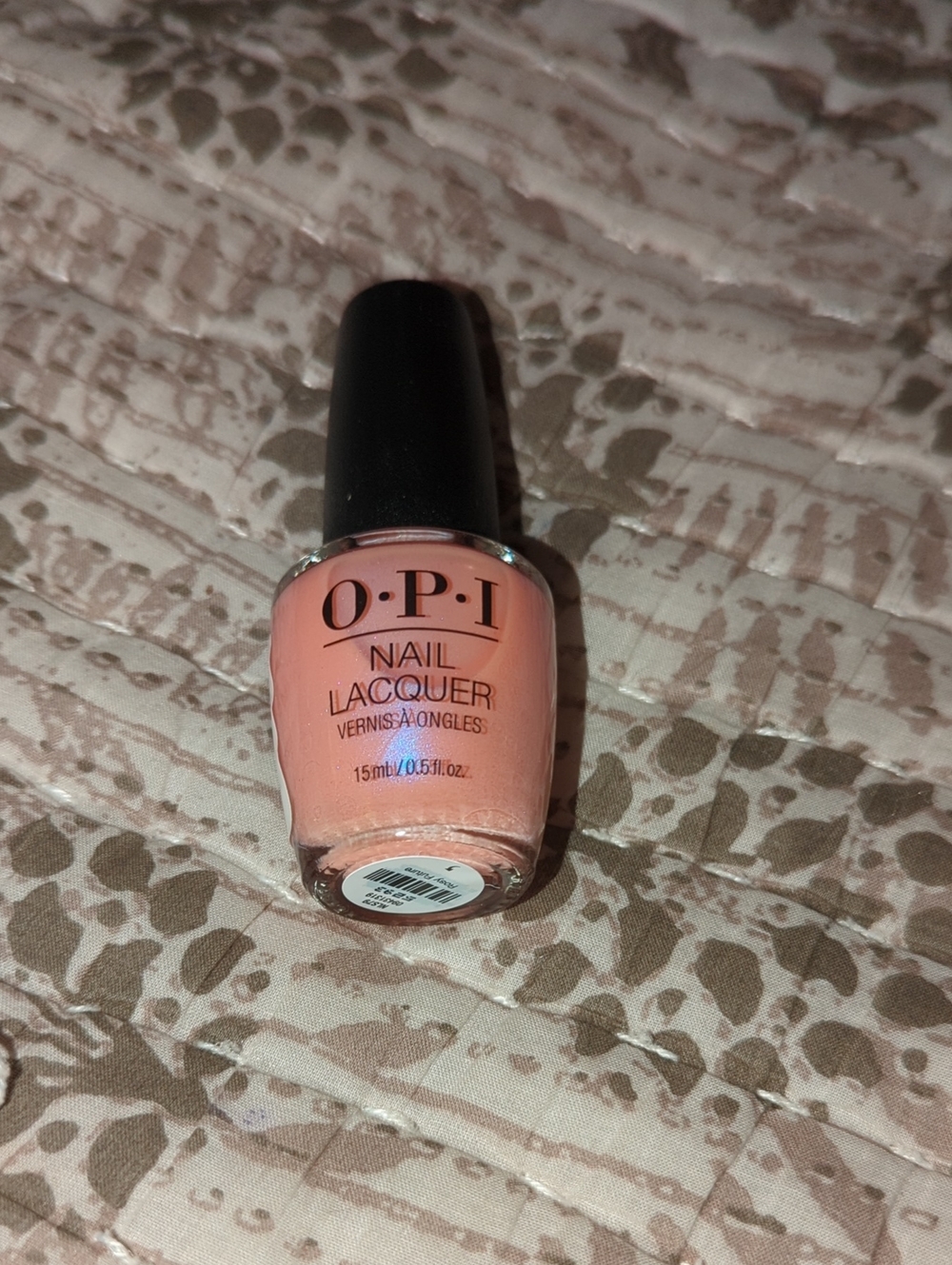 OPI Nail Lacquer in Peachy Pink